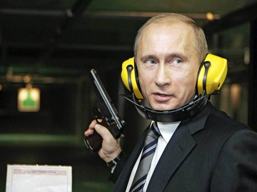 Vladimir poutine gun