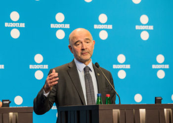 Pierre Moscovici, European Commissioner for Economic and Financial Affairs, Taxation and Customs Photo: Aron Urb (EU2017EE)