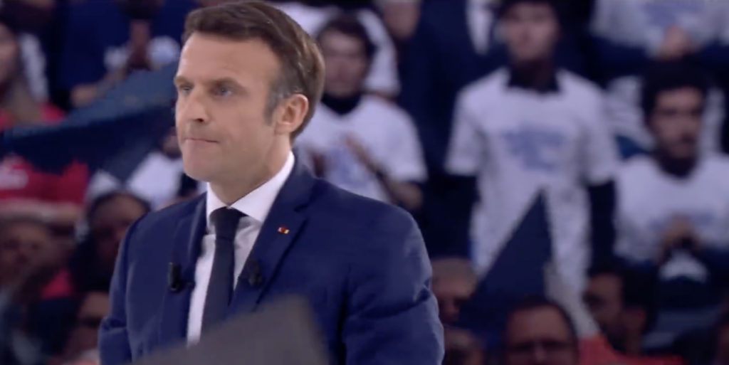 macron candidat