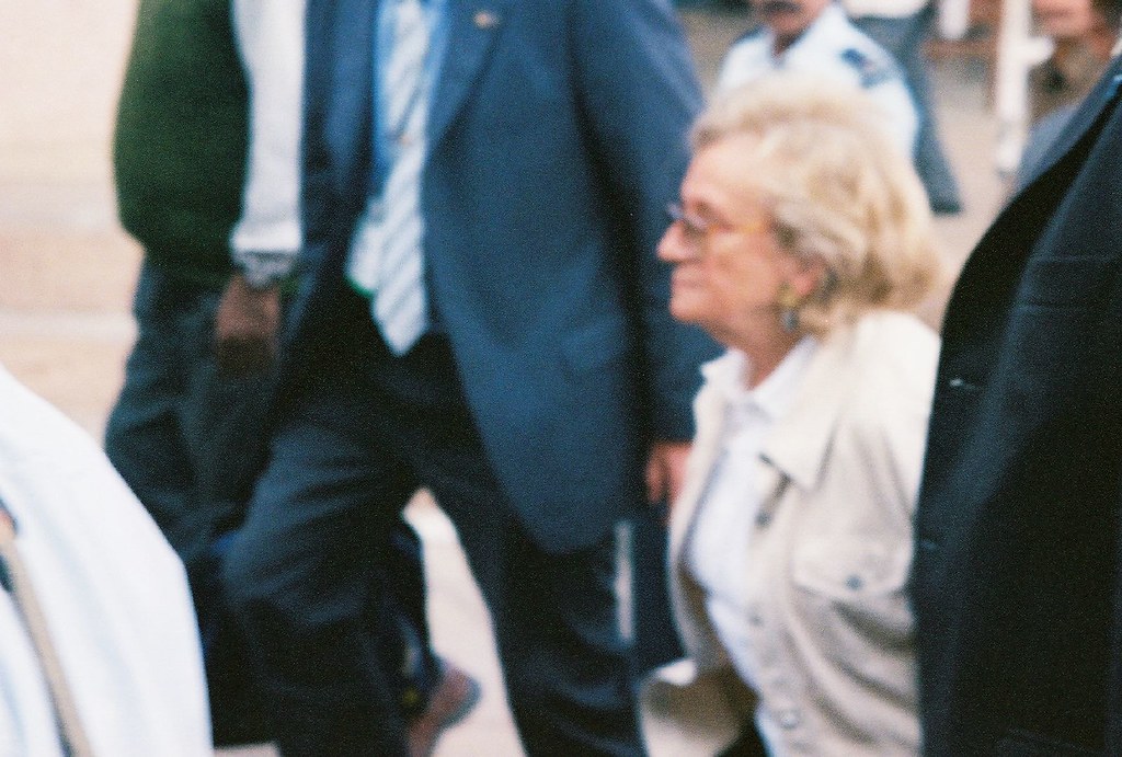 Voila! it's Bernadette Chirac, wife of French President Jacques Chirac!