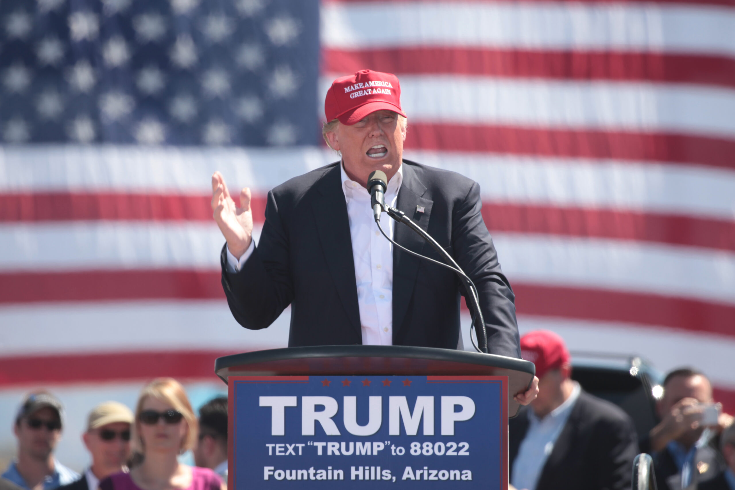La grande réaction, Donald Trump par Gage Skidmore