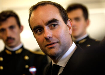 Cérémonie militaire à l'Ecole polytechnique le 14 10 2022, présidée par Sébastien Lecornu, ministre des armées
