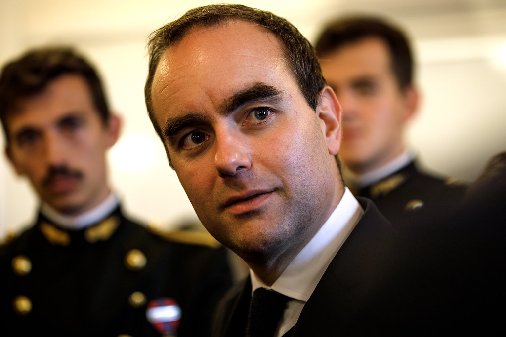 Cérémonie militaire à l'Ecole polytechnique le 14 10 2022, présidée par Sébastien Lecornu, ministre des armées