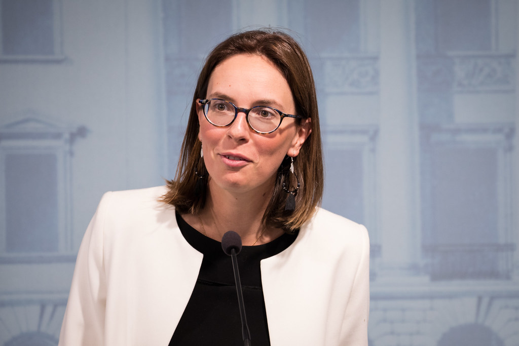 Eurooppaministeri Tytti Tuppurain ja Ranskan eurooppaministeri Amélie de Montchalin Helsingissä 22.8.2019