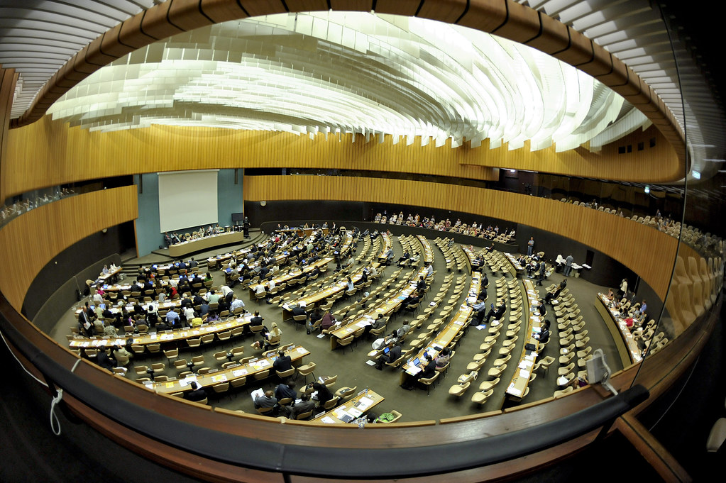 Inside ECOSOC at the UN's Headquarters in Geneva